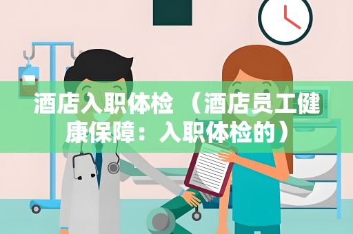 酒店入职体检 （酒店员工健康保障：入职体检的）