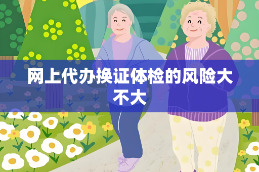 网上代办换证体检的风险大不大