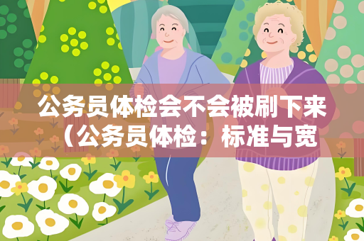 公务员体检会不会被刷下来 （公务员体检：标准与宽容度）