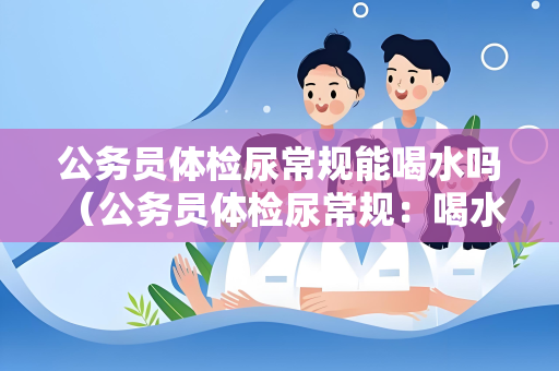 公务员体检尿常规能喝水吗 （公务员体检尿常规：喝水与否需根据情）