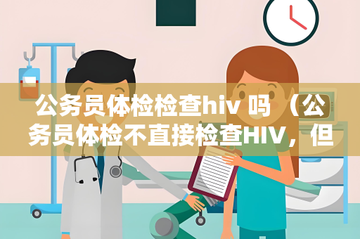 公务员体检检查hiv 吗 （公务员体检不直接检查HIV，但相关指标可能间接）