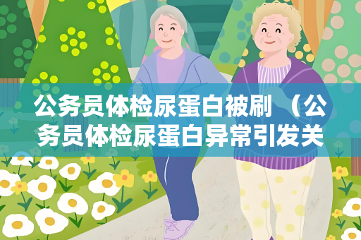 公务员体检尿蛋白被刷 （公务员体检尿蛋白异常引发关注）