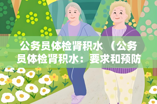 公务员体检肾积水 （公务员体检肾积水：要求和预防治）