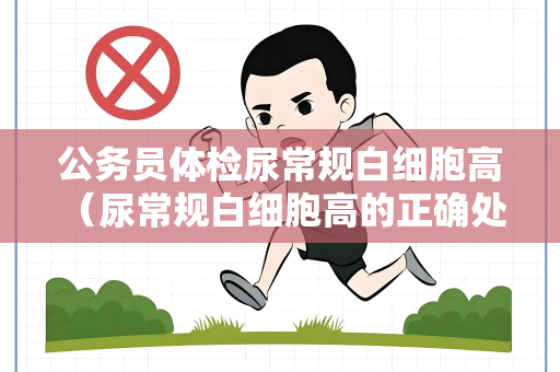 公务员体检尿常规白细胞高 （尿常规白细胞高的正确处理方法）