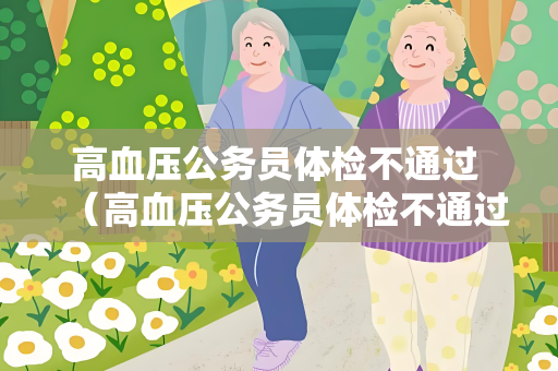 高血压公务员体检不通过 （高血压公务员体检不通过的原因及建议）