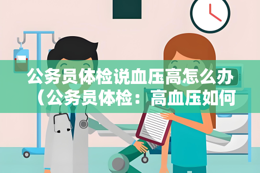 公务员体检说血压高怎么办 （公务员体检：高血压如何处理）