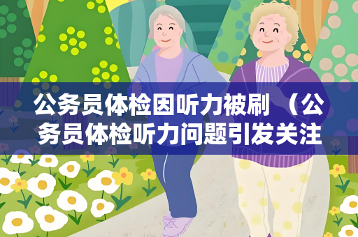 公务员体检因听力被刷 （公务员体检听力问题引发关注）