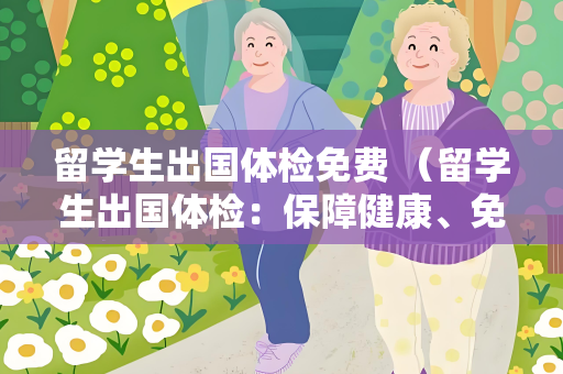 留学生出国体检免费 （留学生出国体检：保障健康、免费）