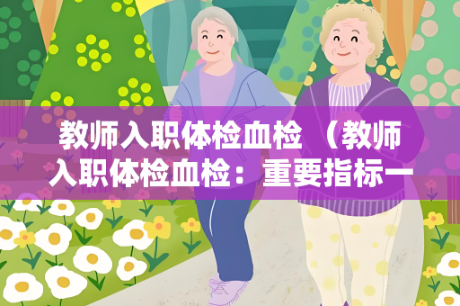 教师入职体检血检 （教师入职体检血检：重要指标一览）