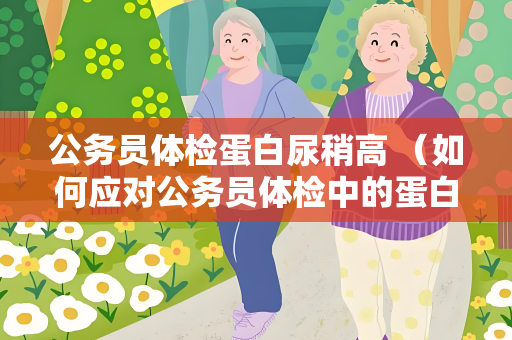 公务员体检蛋白尿稍高 （如何应对公务员体检中的蛋白尿稍高）