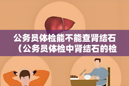 公务员体检能不能查肾结石 （公务员体检中肾结石的检查及建议）