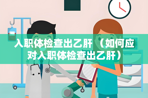 入职体检查出乙肝 （如何应对入职体检查出乙肝）