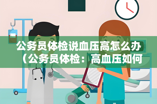 公务员体检说血压高怎么办 (公务员体检:高血压如何处理) 公务员体检说血压高怎么办 (公务员体检:高血压如何处理)