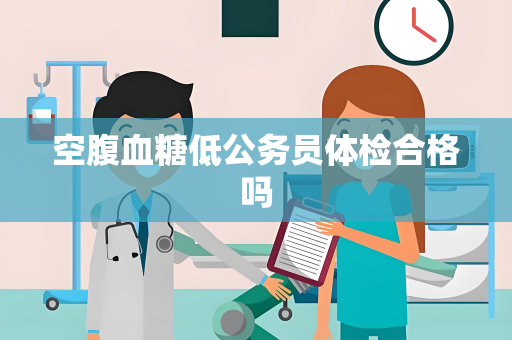 空腹血糖低公务员体检合格吗