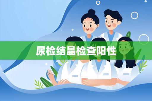 尿检结晶检查阳性