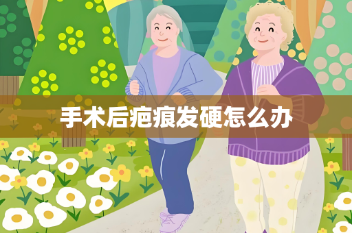 手术后疤痕发硬怎么办