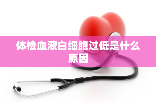 体检血液白细胞过低是什么原因