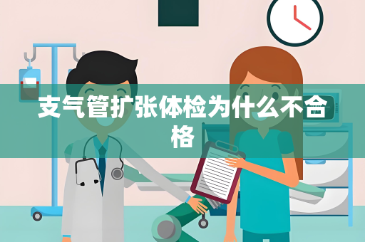 支气管扩张体检为什么不合格