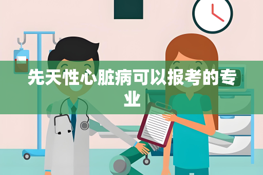先天性心脏病可以报考的专业
