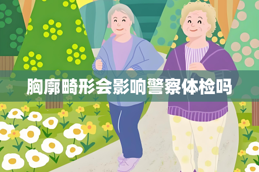 胸廓畸形会影响警察体检吗