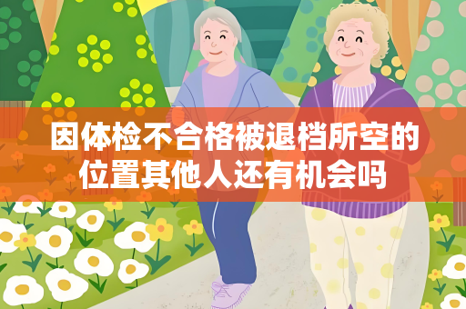 因体检不合格被退档所空的位置其他人还有机会吗