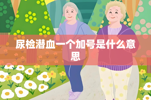 尿检潜血一个加号是什么意思