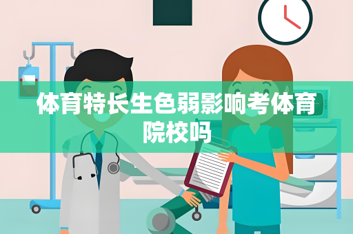 体育特长生色弱影响考体育院校吗