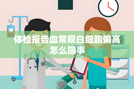 体检报告血常规白细胞偏高怎么回事