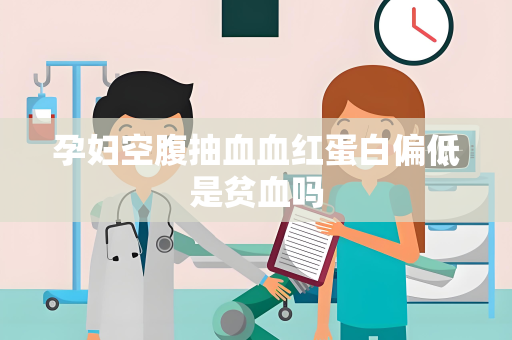 孕妇空腹抽血血红蛋白偏低是贫血吗