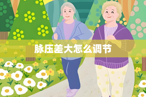 脉压差大怎么调节
