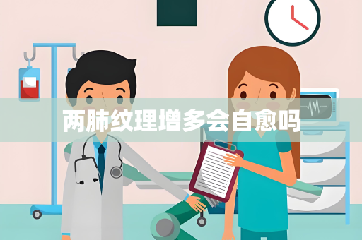 两肺纹理增多会自愈吗