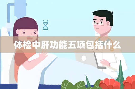 体检中肝功能五项包括什么