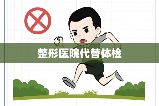 整形医院代替体检