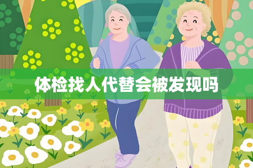 体检找人代替会被发现吗