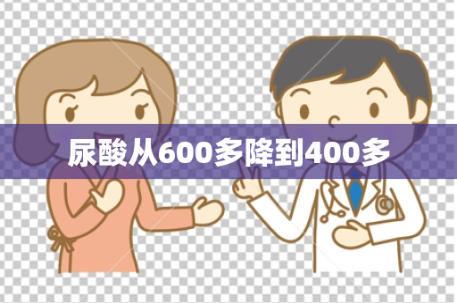 尿酸从600多降到400多