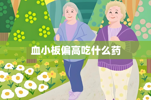 血小板偏高吃什么药