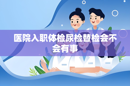 医院入职体检尿检替检会不会有事