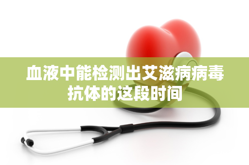 血液中能检测出艾滋病病毒抗体的这段时间