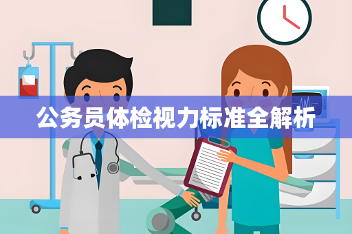 公务员体检视力标准全解析