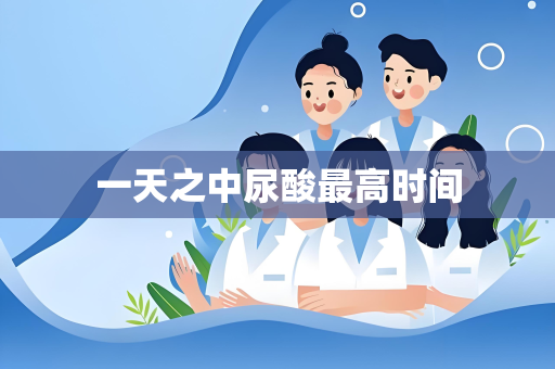 一天之中尿酸最高时间
